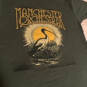 Unisex Manchester Orchestra tour tshirt. Size S